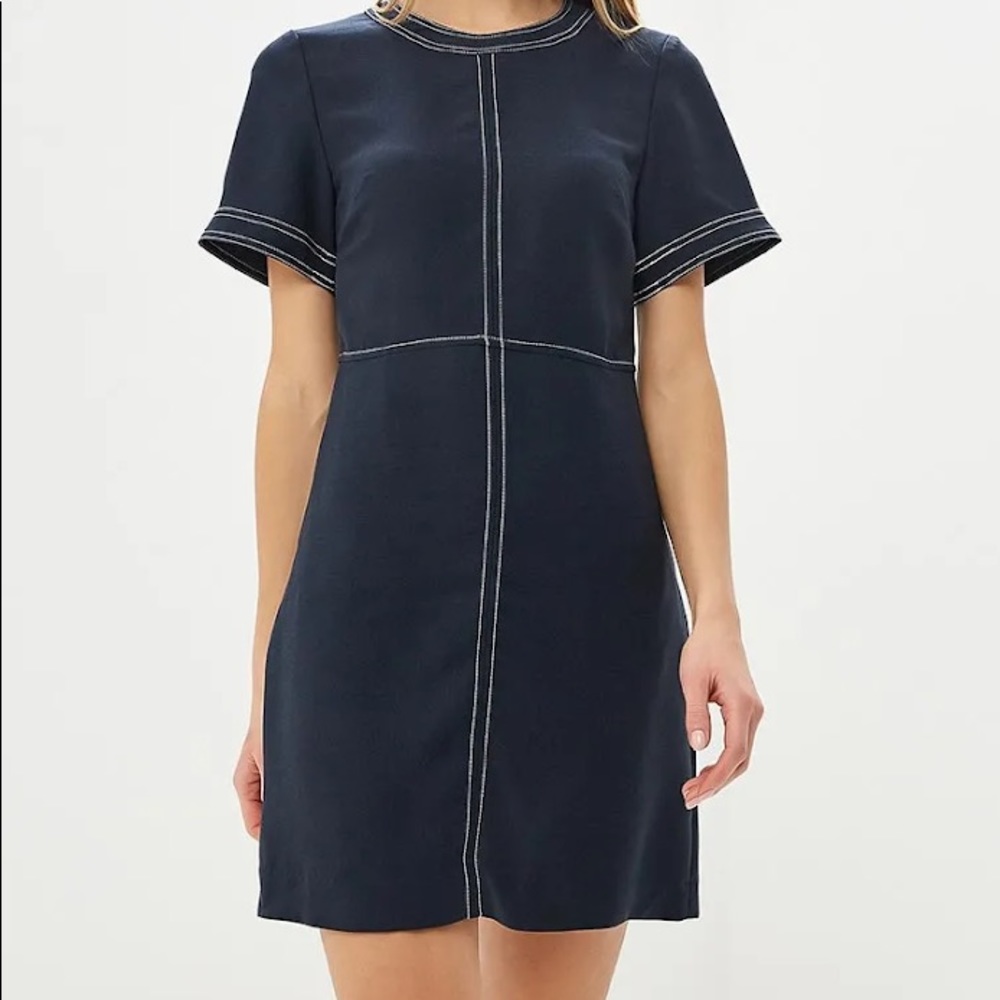 New Banana Republic S 12 Navy blue dress